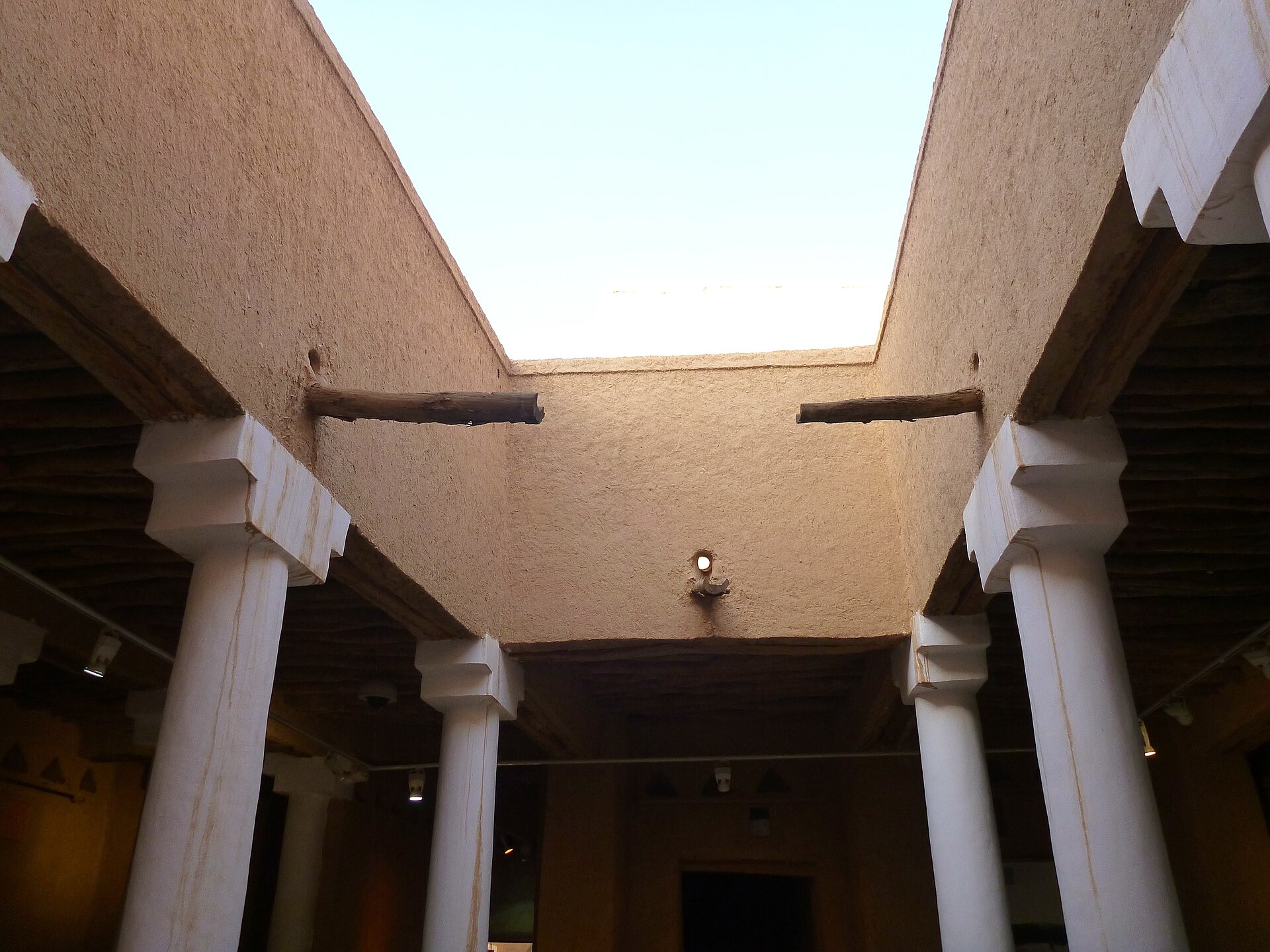 Courtyard of Masmak fortress, Riyadh